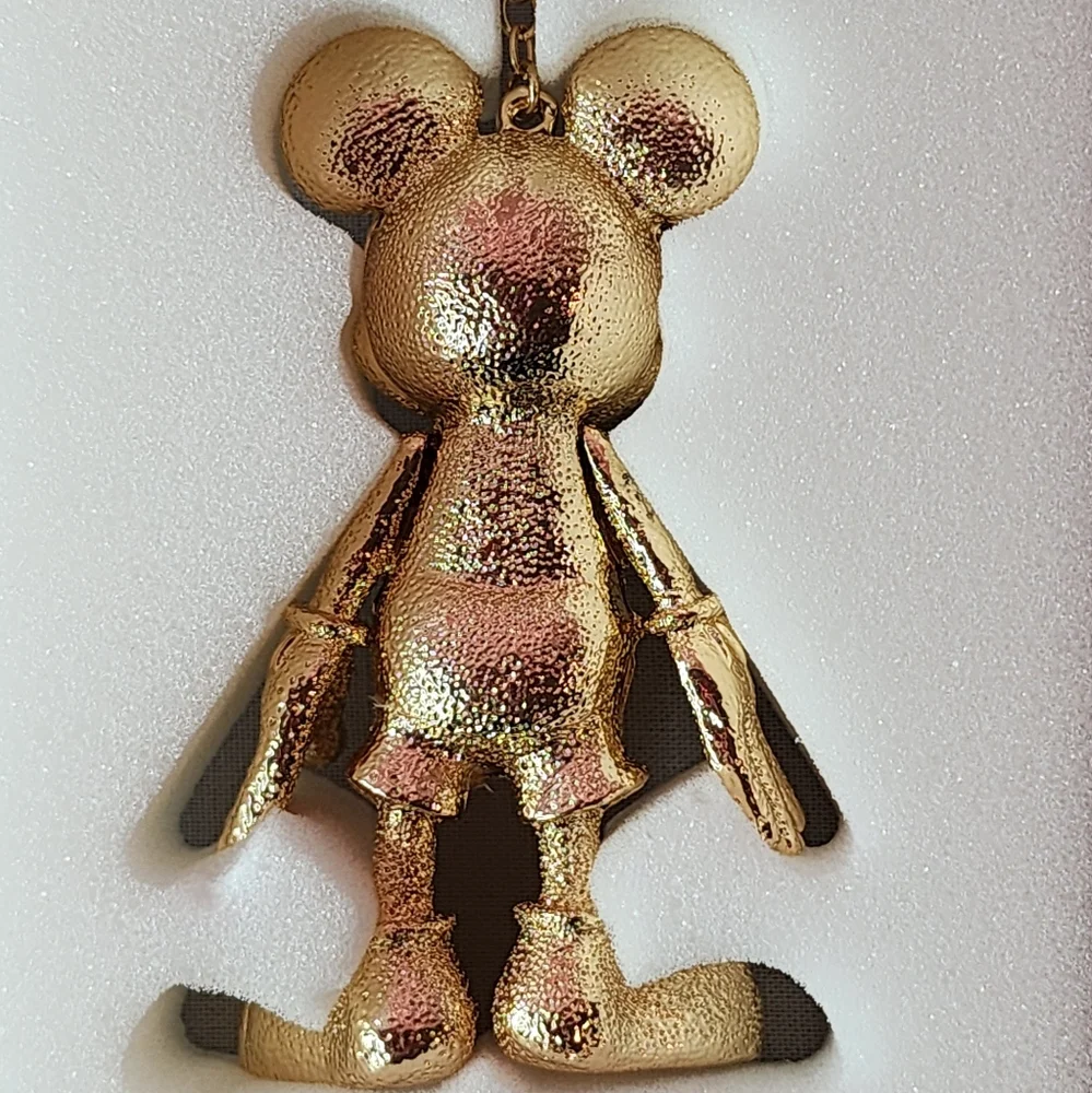 Disney x Baublebar Mickey Mouse Gold Foil Bag Charm